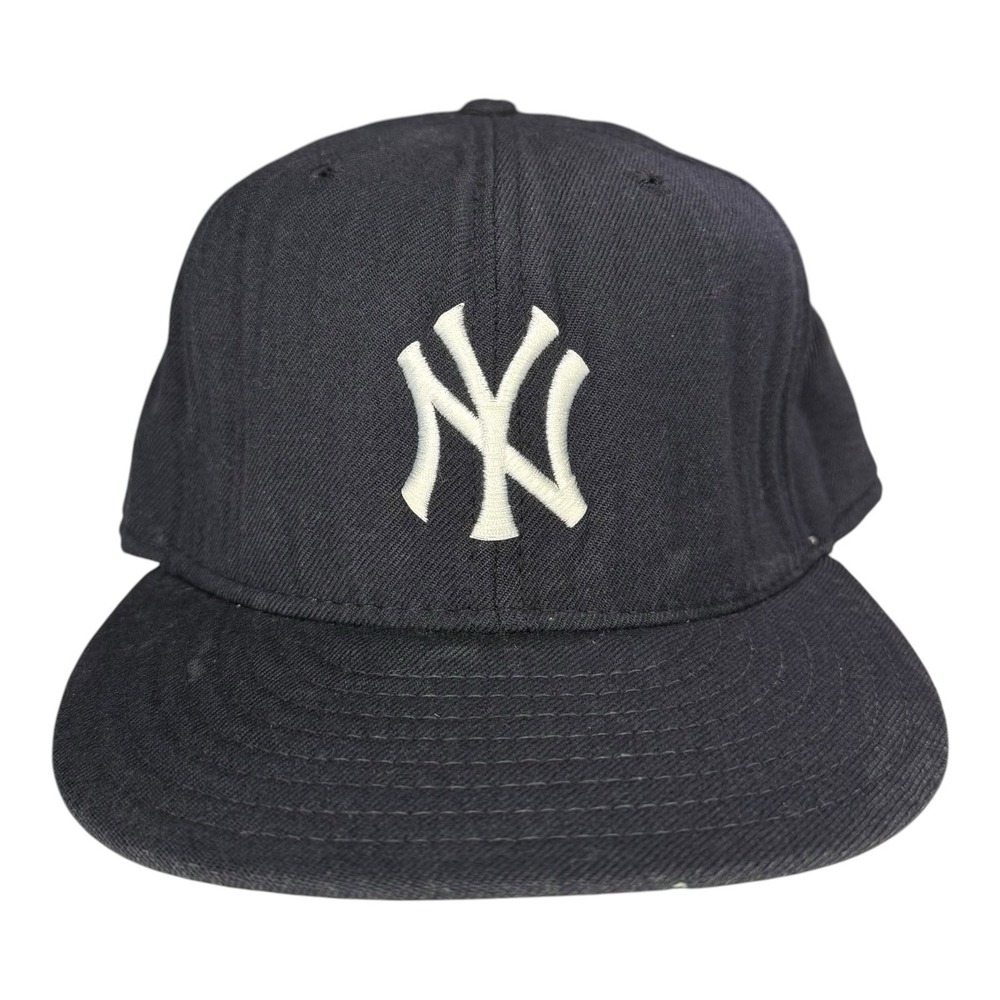 Vintage 90s New York Yankees New Era 5950 Diamond Collection Hat Size 7 USA